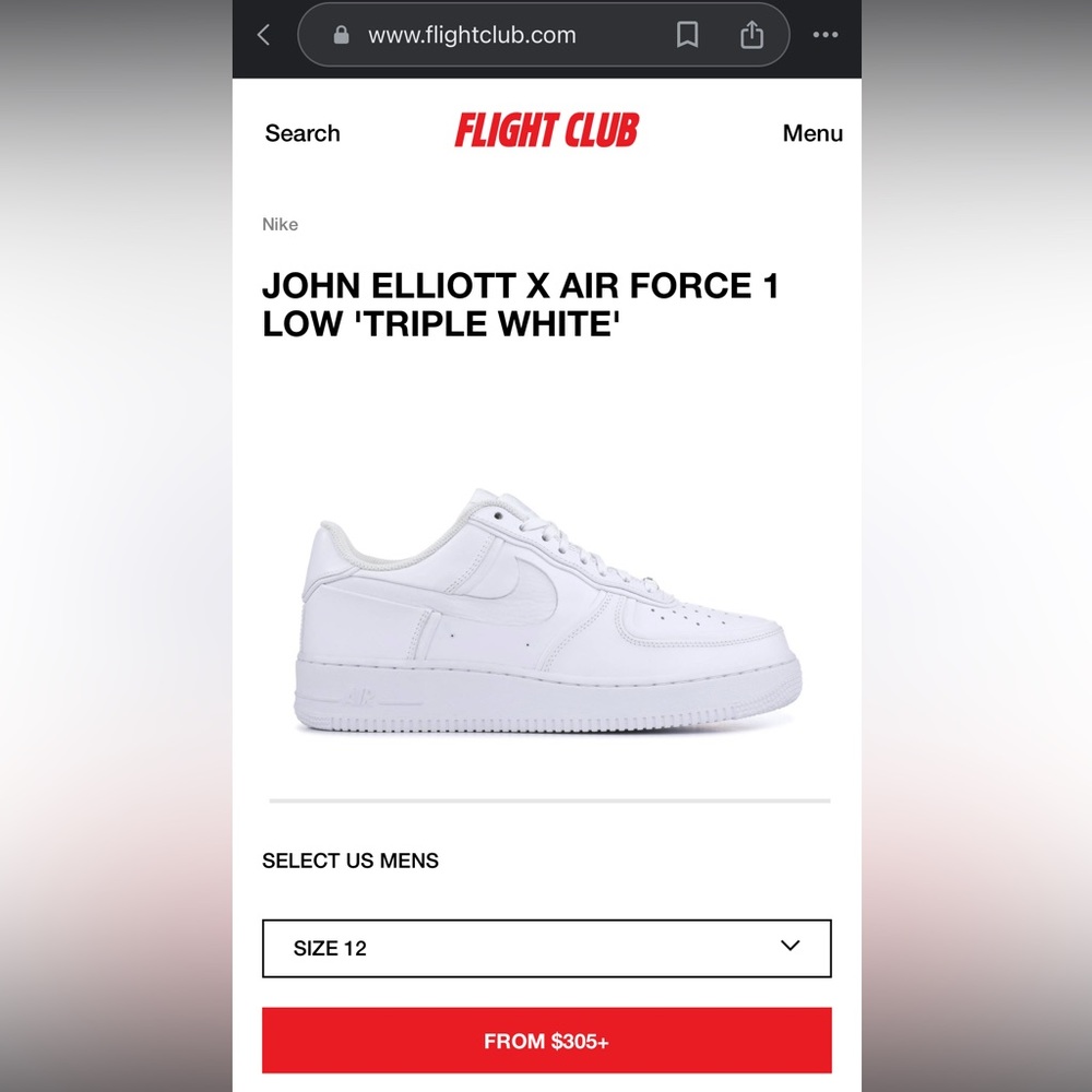 John Elliott X Nike collaboration (NO BOX)